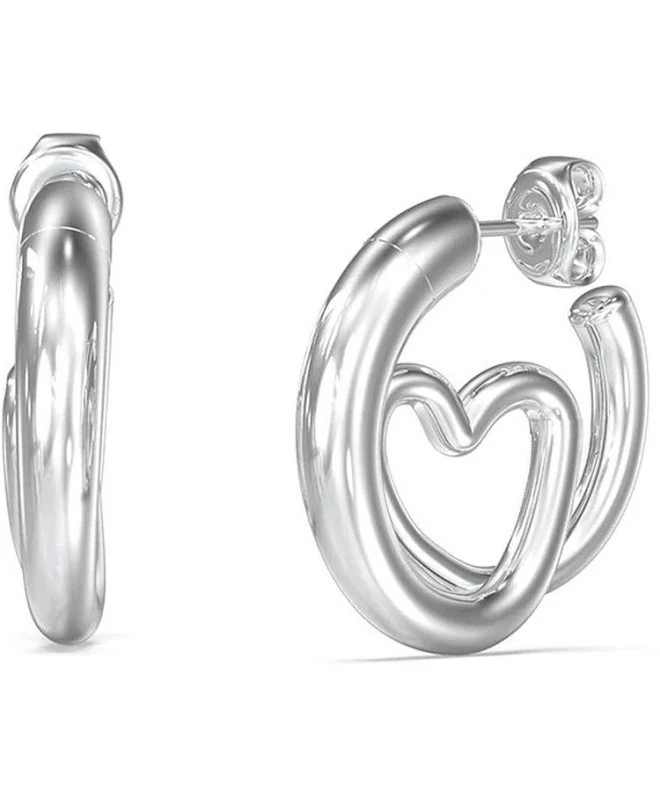 Обеци Guess Iconique Silver JUBE05529JWRHT-U