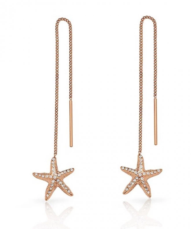 Обеци Paul Hewitt Sea Star Eardrop Rose Gold PH-JE-1100