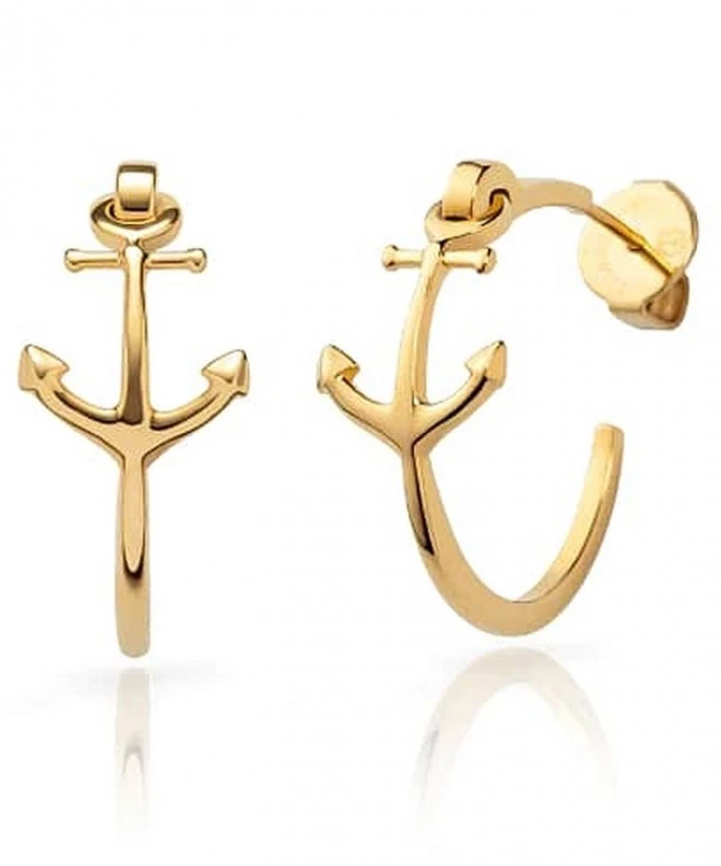Обеци Paul Hewitt The Anchor II Gold PH-JE-1240