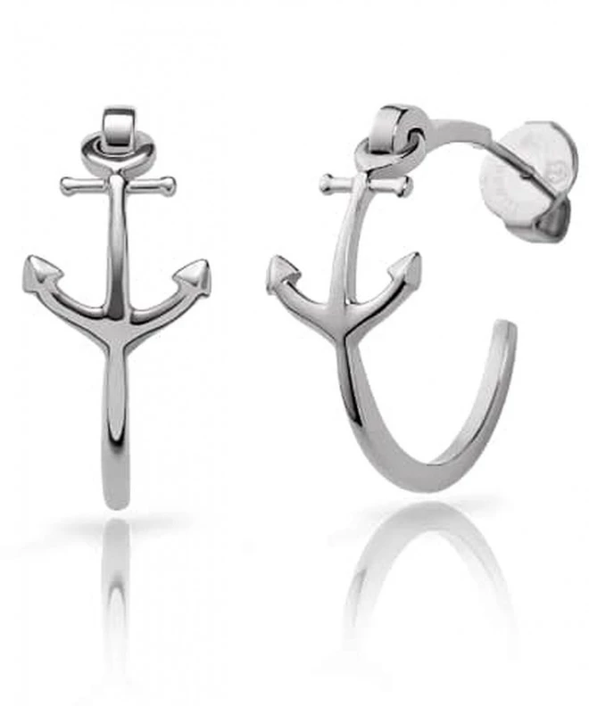 Обеци Paul Hewitt The Anchor II Silver PH-JE-1242