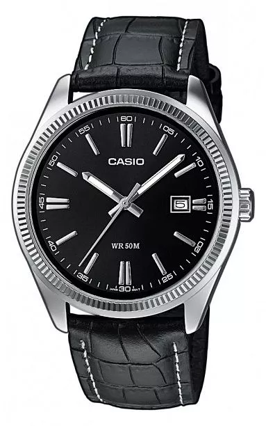 Часовник Мъжки Casio Collection MTP черно MTP-1302PL-1AVEF