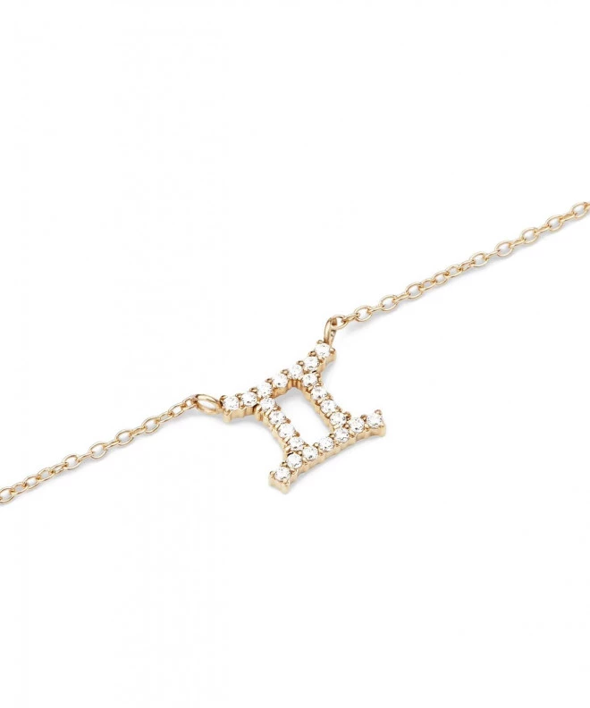 Колие Daniel Wellington Crystal Zodiac Chain Gold Gemini DW00400921