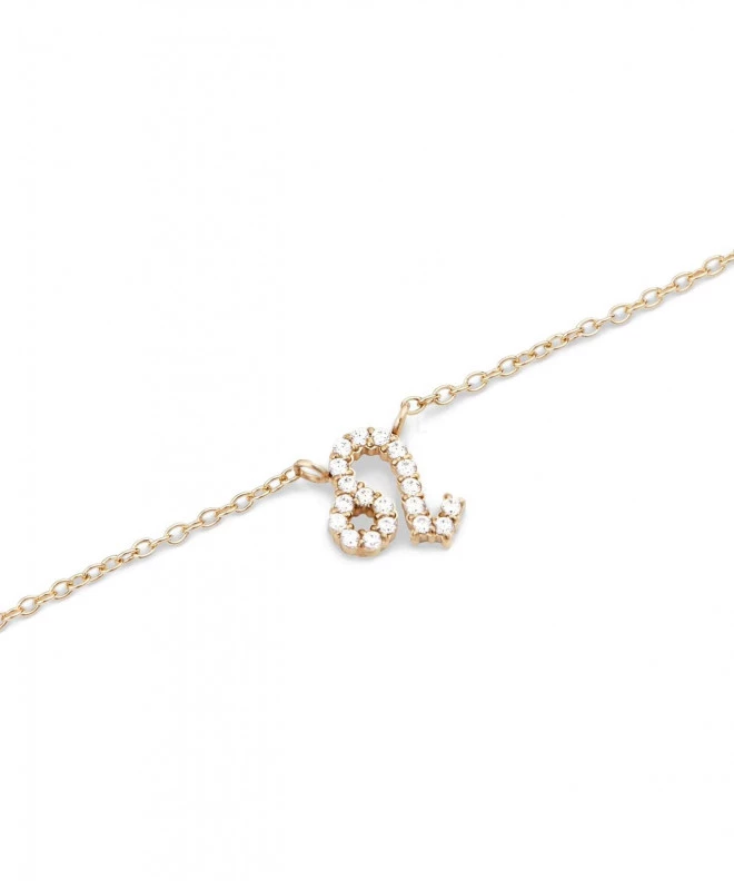 Колие Daniel Wellington Crystal Zodiac Chain Gold Leo DW00400923