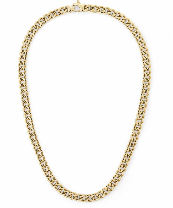 Колие Daniel Wellington Ellipse Cuban Chain Gold DW00401668