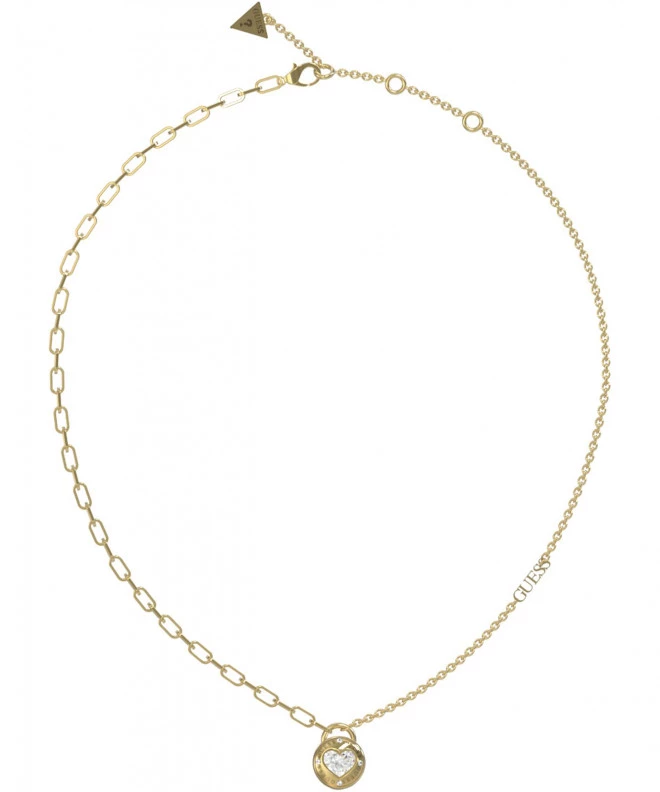 Колие Guess Rolling Hearts JUBN03350JWYGT-U