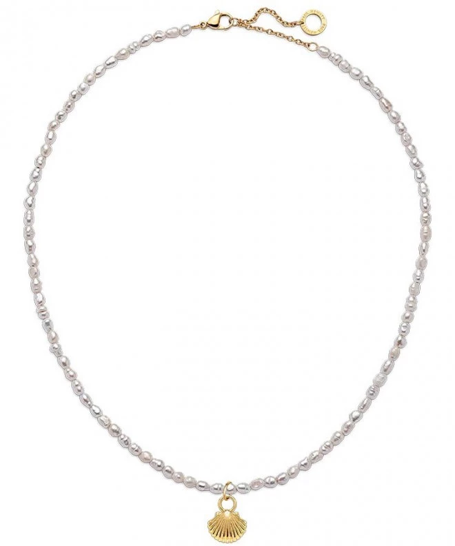 Колие Paul Hewitt Set Scallop Shell Charm and Necklace Gold PH-JE-0791