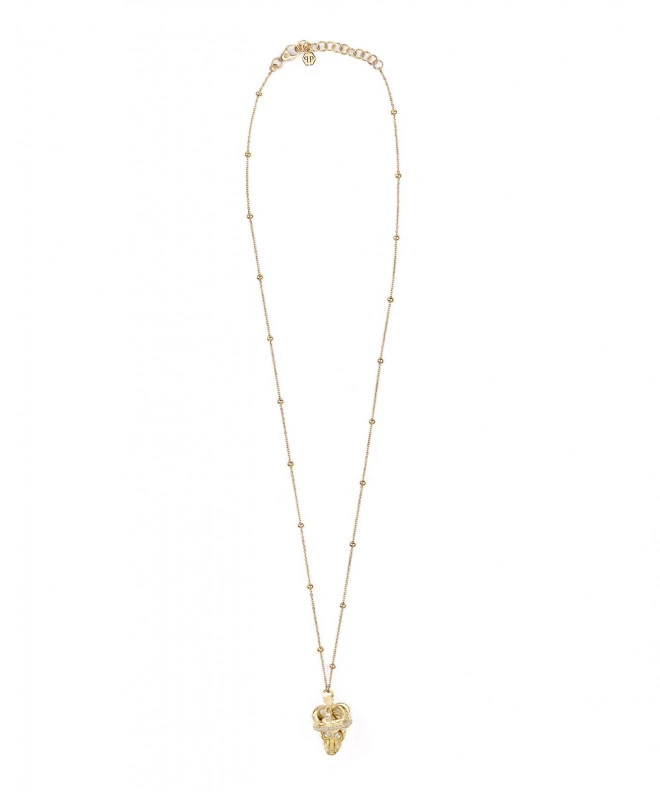 Колие PHILIPP PLEIN Skull Crown PJ4AA03NU