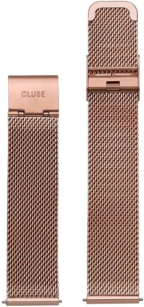 Каишка Cluse Boho Chic Mesh Rose Gold 18 mm CS1401101010