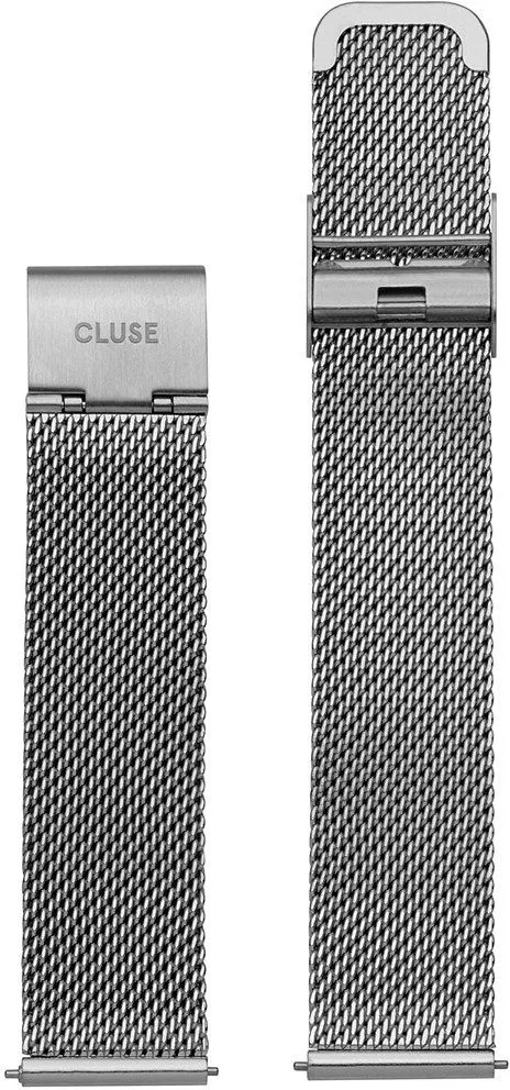 Каишка Cluse Boho Chic Mesh Silver 18 mm CS1401101008 (CLS045)