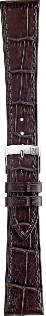 Каишка Morellato Augusta Alligatore Calf Opaco Marrone Scuro 16mm A01X4218A95032CR16