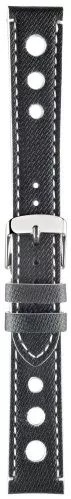 Каишка Morellato Bowling Canvass Texture White-Black 18mm A01X4498B24817CR18