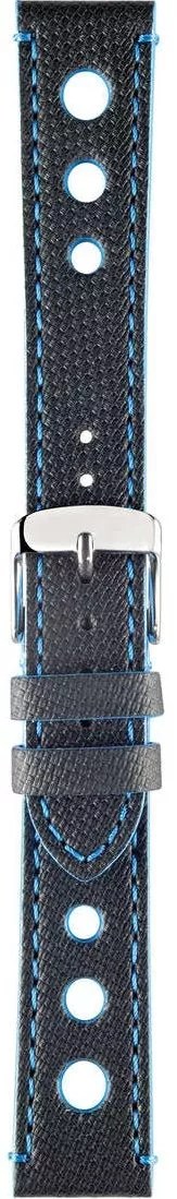 Каишка Morellato Bowling Canvass Texture Blue-Black 20mm A01X4498B24866CR20
