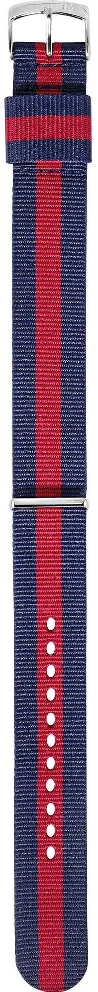 Каишка Morellato Evolution Nastro Cannete Blue-Red 18 mm A01X4737A74882CR18