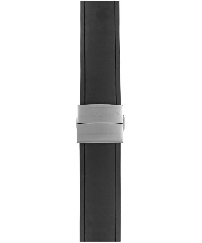Каишка Zeppelin Black Rubber 9LZR0001C22