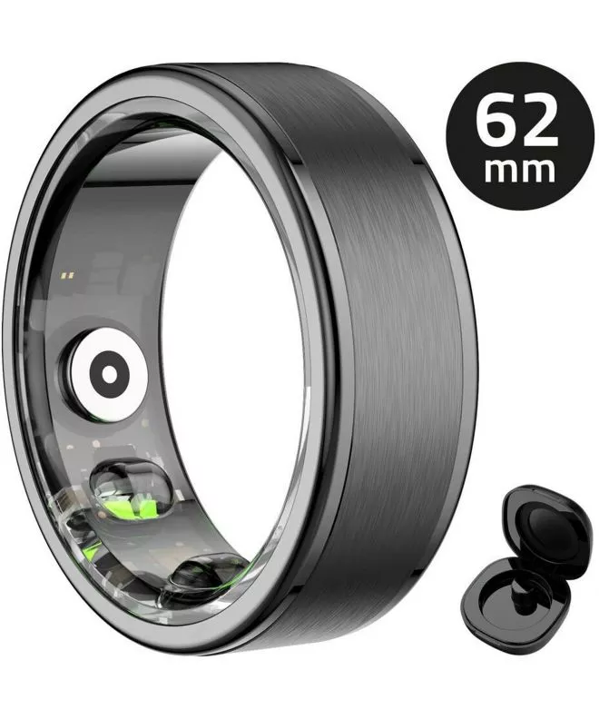 Smartring Унисекс Manta OneRing Черно 62 mm SR01BK-62