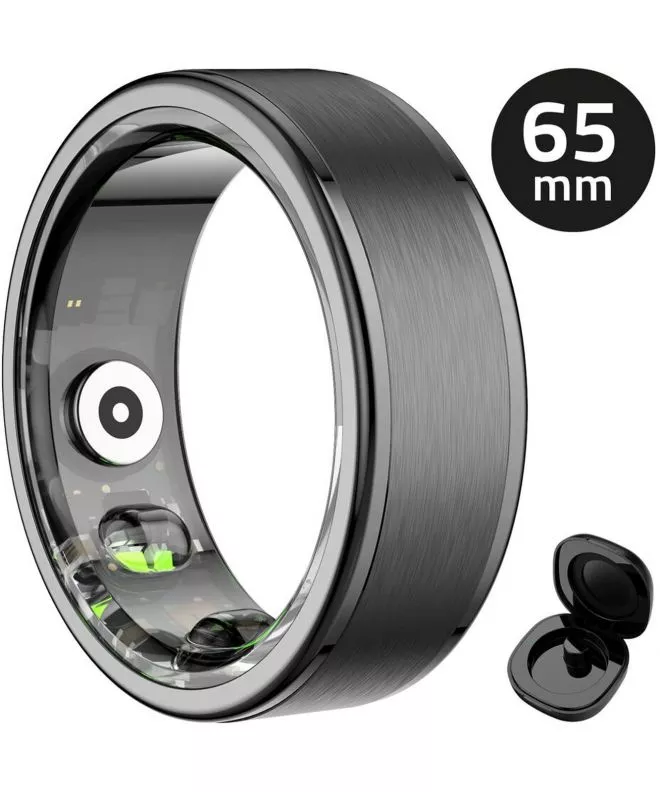 Smartring Унисекс Manta OneRing Черно 65 mm SR01BK-65