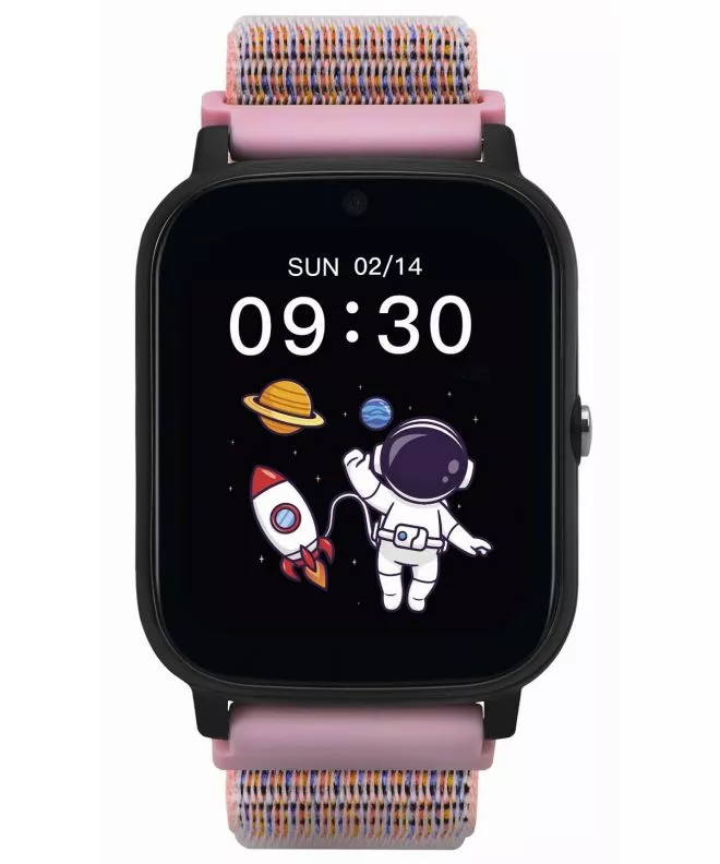 Смартчасовник Детски Garett Kids Tech 4G Розов Velcro 5904238484999