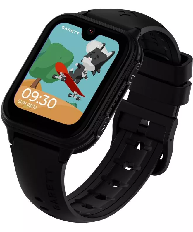 Смартчасовник Детски Garett Kids Vibe 4G Черно 5904238486726