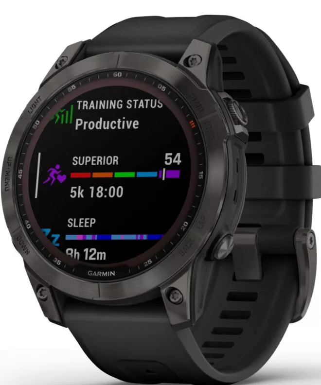 Смартчасовник Мъжки Garmin Fenix 7 Sapphire Solar 010-02540-21