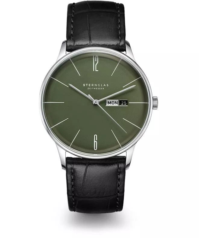 Часовник Мъжки Sternglas Berlin Olive Green S01-BE08-HE04