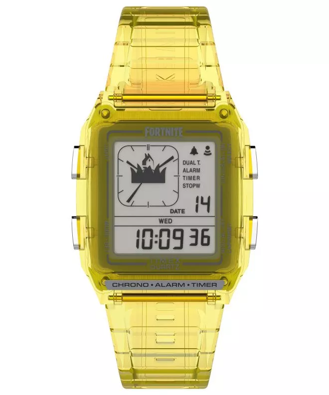 Часовник Мъжки Timex Q Timex LCA x Fortnite® Chronograph TW2W96600