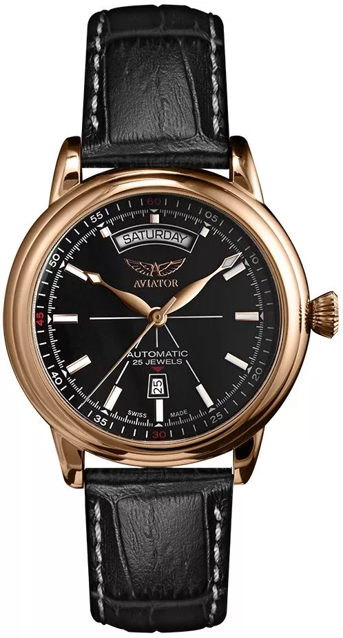 Часовник Мъжки Aviator Douglas Day-Date V.3.20.2.146.4