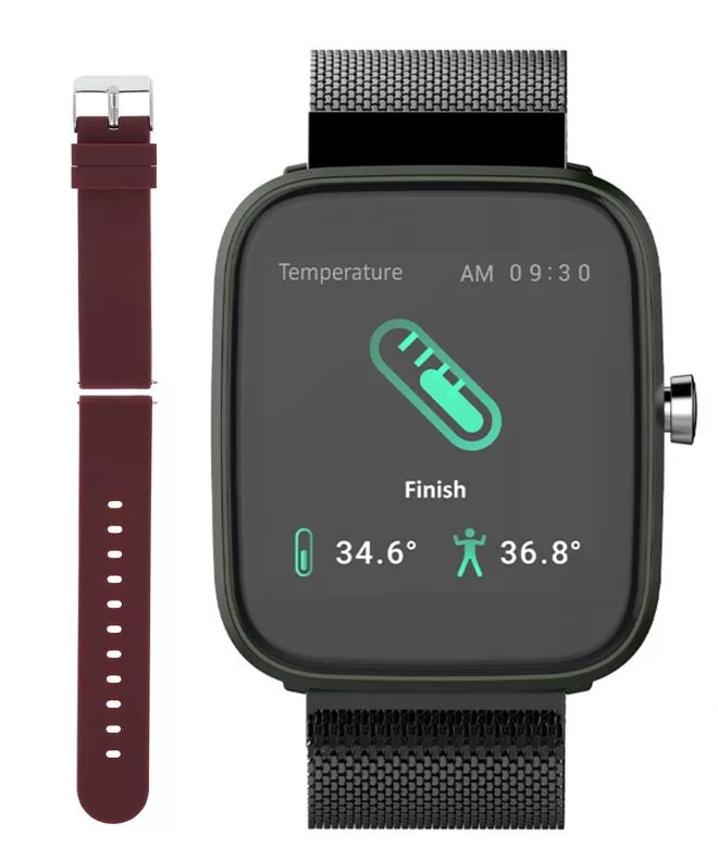 Смартчасовник Дамски Vector Smart Classic Mesh + допълнителна каишка Vector Smart VCTR-33-03BKC