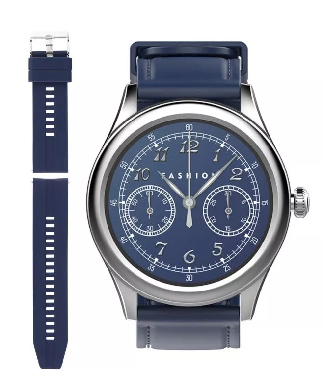 Смартчасовник Унисекс Vector Smart Stylish + допълнителна каишка Vector Smart VCTR-34-03-BLB