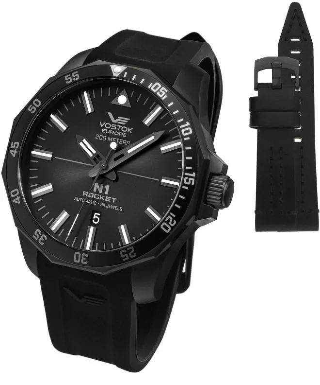 Часовник Мъжки Vostok Europe Rocket N1 Limited Edition + каишка Vostok NH35A-225C617-39403