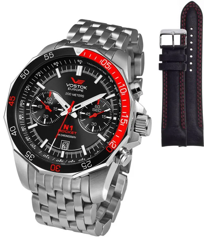 Часовник Мъжки Vostok Europe N1 Rocket Limited Edition + каишка Vostok 6S21-2255295-736426