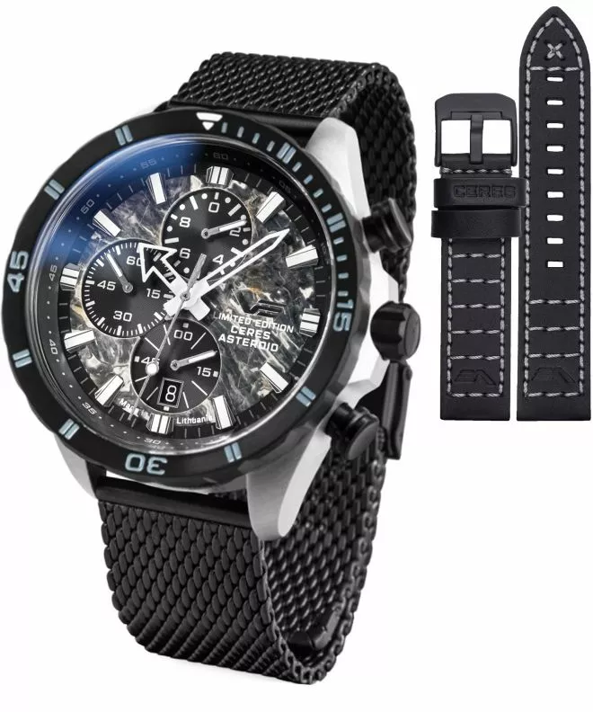 Часовник Мъжки Vostok Europe Almaz Ceres Asteroid Limited Edition + каишки Vostok 6S10-320E693-3695