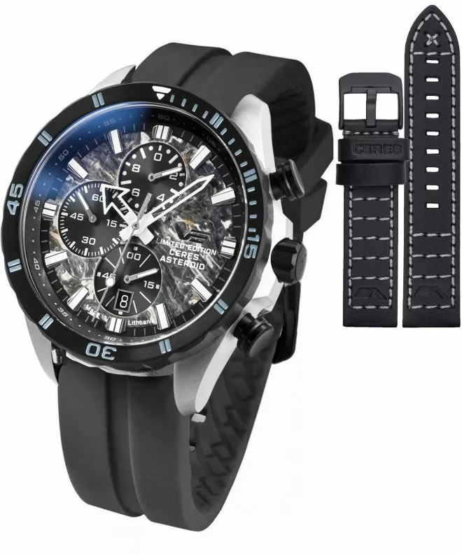 Часовник Мъжки Vostok Europe Almaz Ceres Asteroid Limited Edition + каишки Vostok 6S10-320E693-8560