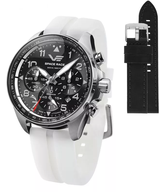 Часовник Мъжки Vostok Europe Space Race Chrono Limited Edition + каишка Vostok 6S20-325A741-47118