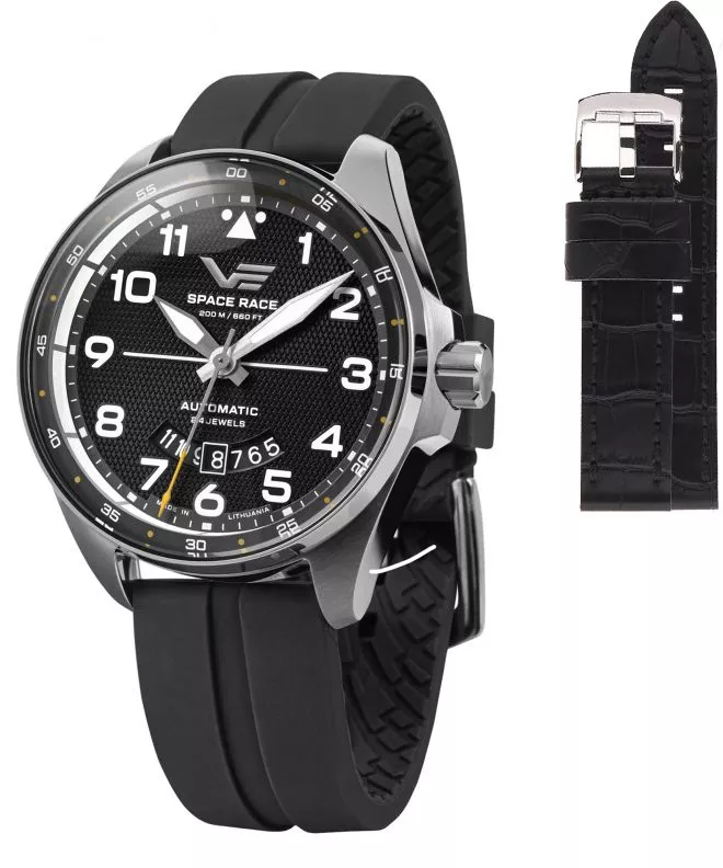 Часовник Мъжки Vostok Europe Europe Space Race Automatic Limited Edition + каишка Vostok NH35A-325A745-02940
