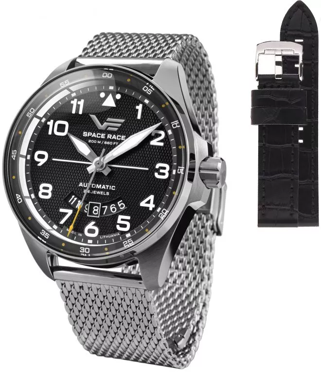 Часовник Мъжки Vostok Europe Europe Space Race Automatic Limited Edition + каишка Vostok NH35A-325A745-04432