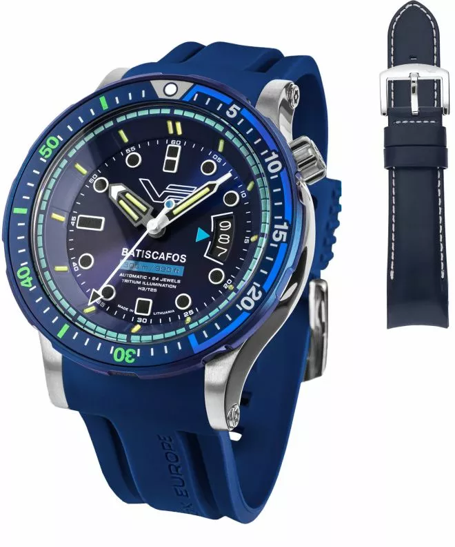 Часовник Мъжки Vostok Europe Batiscafos SET + каишка Vostok NH35A-511E768-66065