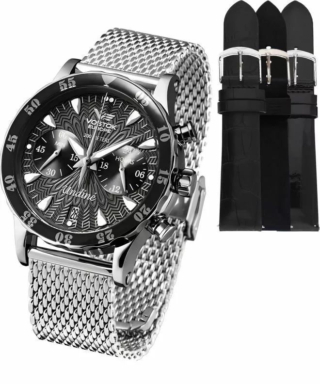 Часовник Дамски Vostok Europe Undine Limited Edition + каишка Vostok VK64-515A523-27707