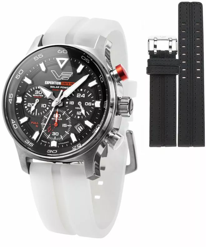 Часовник Мъжки Vostok Europe Expedition South Pole Solar Chronograph SET + каишка Vostok VR42-592A761-47118