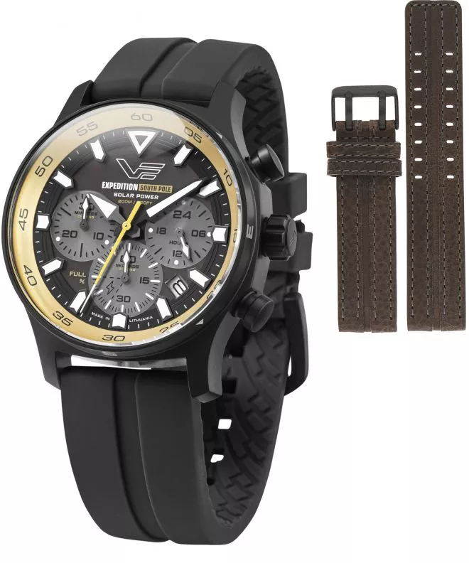 Часовник Мъжки Vostok Europe Expedition South Pole Solar Power SET + каишка Vostok VR42-592C763-07402