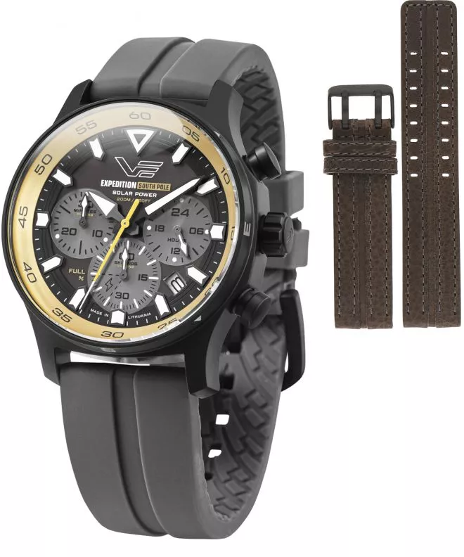 Часовник Мъжки Vostok Europe Expedition South Pole Solar Power SET + каишка Vostok VR42-592C763-59111