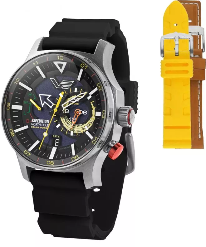 Часовник Мъжки Vostok Europe Expedition North Pole Polar Day SET + 2 каишки Vostok VS57-595A735-57117
