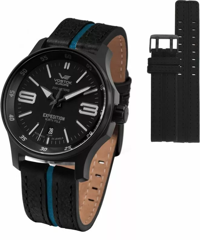 Часовник Мъжки Vostok Europe Expedition North Pole Limited + каишка Vostok YN55-592C556-3183