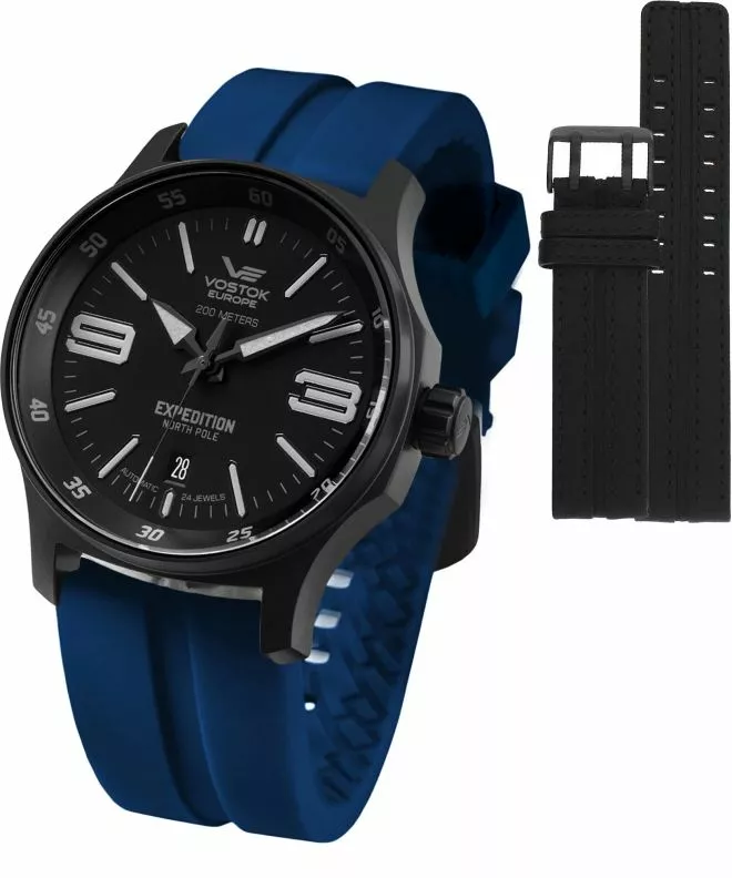 Часовник Мъжки Vostok Europe Expedition North Pole Limited + каишка Vostok YN55-592C556-44452