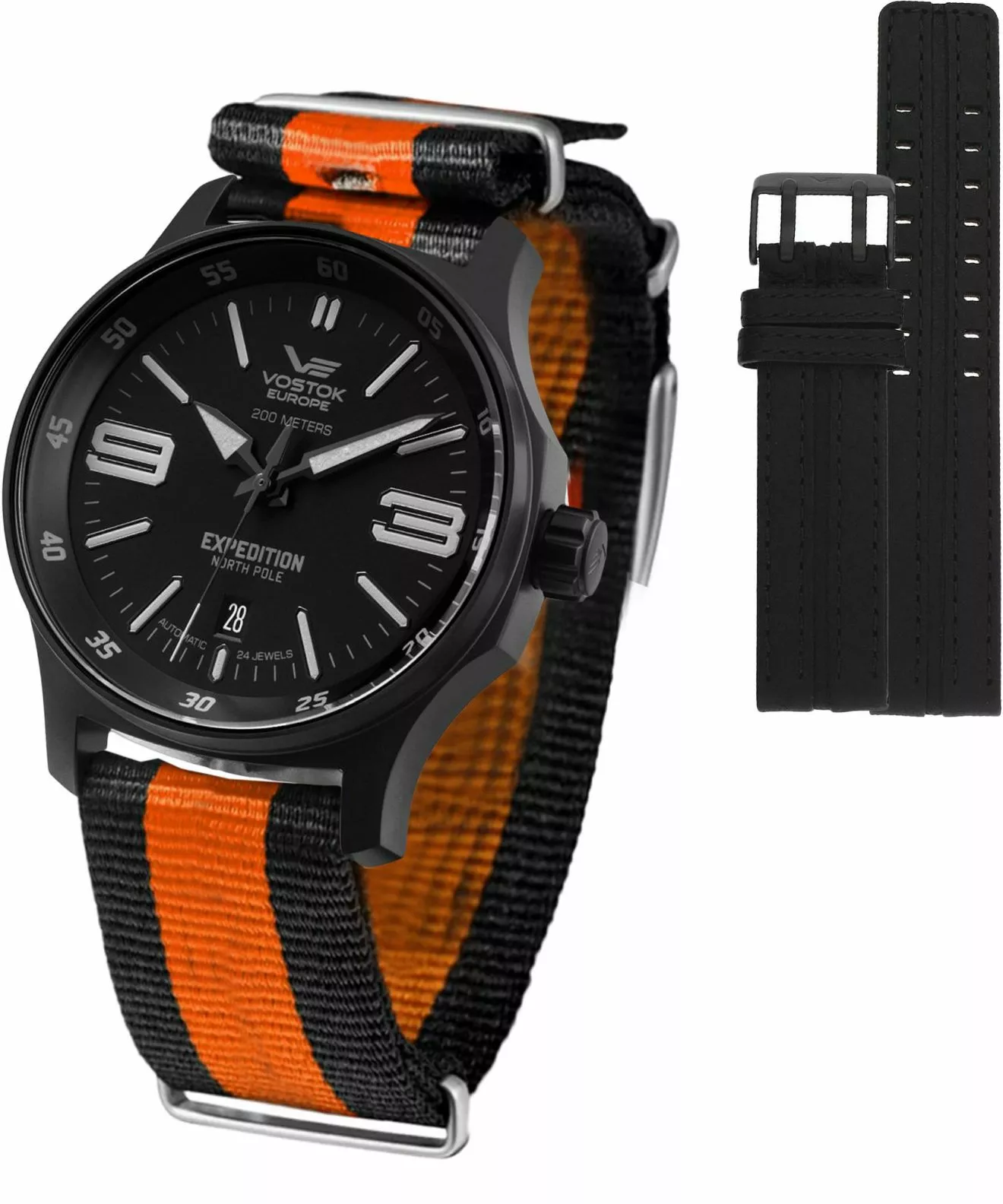 Часовник Мъжки Vostok Europe Expedition North Pole Limited + каишка Vostok YN55-592C556-6733
