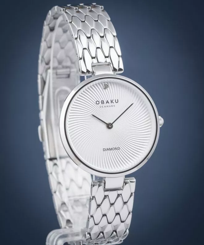 Часовник Дамски Obaku Diamant Brace V256LXCISC