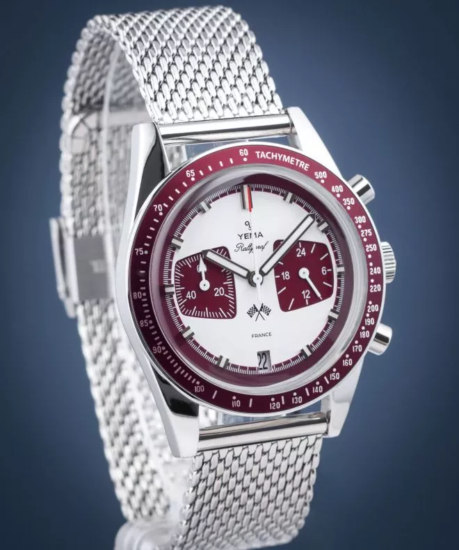 Часовник Мъжки Yema Rallygraf Chronograph Meca-Quartz YMHF1580-LM