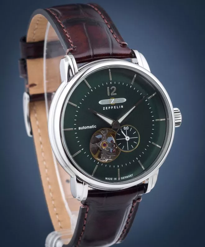 Часовник Мъжки Zeppelin LZ120 Open Heart Automatic 8166-4