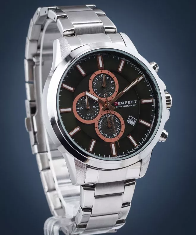 Часовник Мъжки Perfect Chronograph PF00581