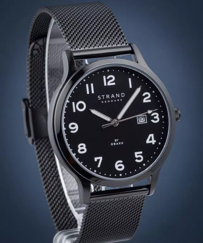 Часовник Мъжки Strand by Obaku Whiteheaven S751GDBBMB