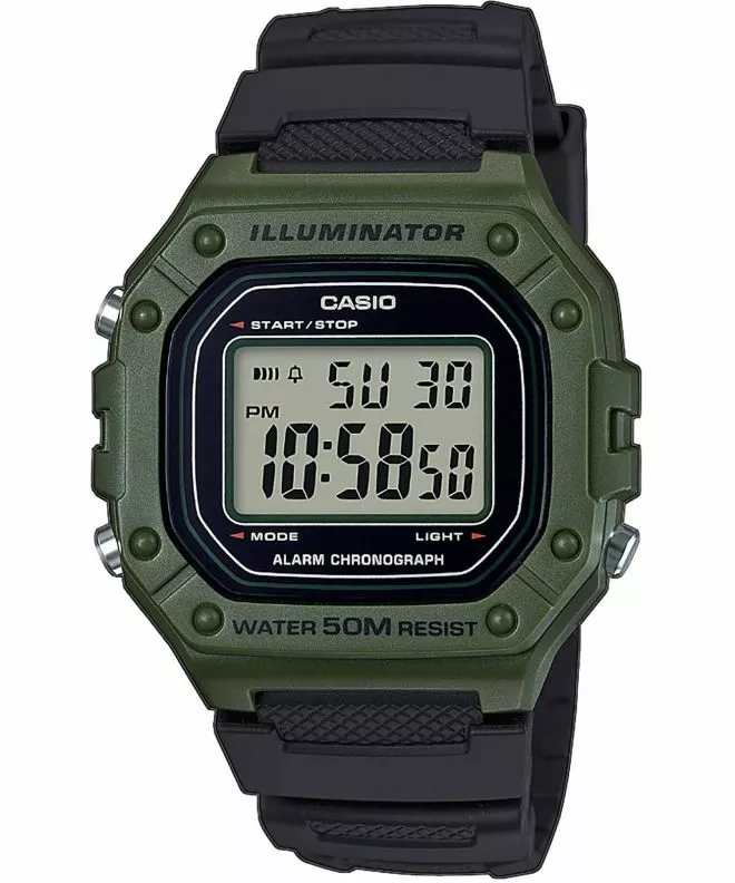 Часовник Мъжки Casio Heavy Duty W-218H-3AVEF